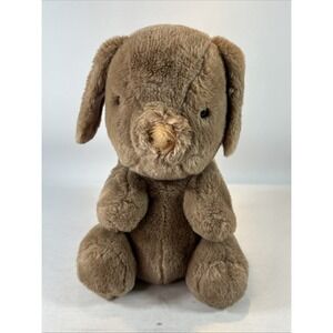 Gund 1980 Hamlet the Pig Stuffed Animal Plush 11" Sitting Mauve Satin Ears